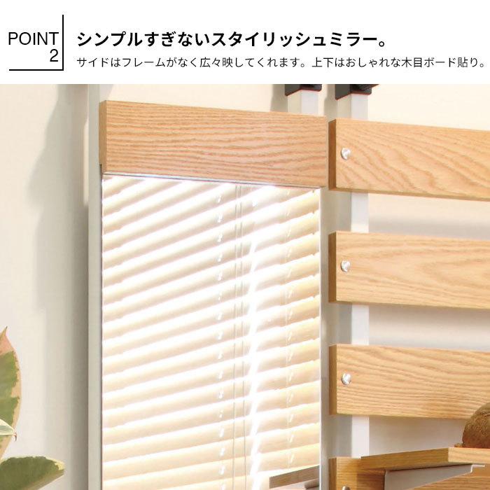 値下げ 突っ張りミラー 幅30 全身鏡 ミラー 壁面ミラー つっぱりミラー 鏡 全身ミラー 姿見 全身姿見鏡 スタンドミラー 壁掛けミラー ウォール 爆買 母の日_3