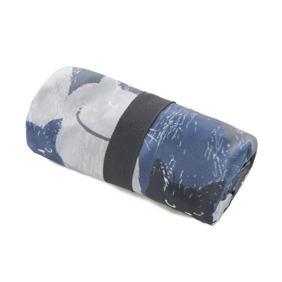 くすぐる エコバッグ Sサイズムッシュいっぱい柄 0005 2 Bl おしゃれ 折り畳み コンビニ クスグルジャパン 22 新作