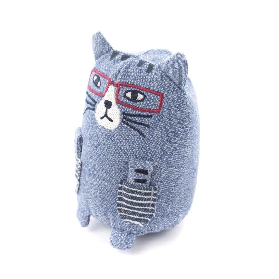 クスグルジャパン ちょこんとネコザワ ぬいぐるみ 青 3673 2 おしゃれ 猫グッズ 雑貨 小さい Suxel Import Store 通販 Yahoo ショッピング