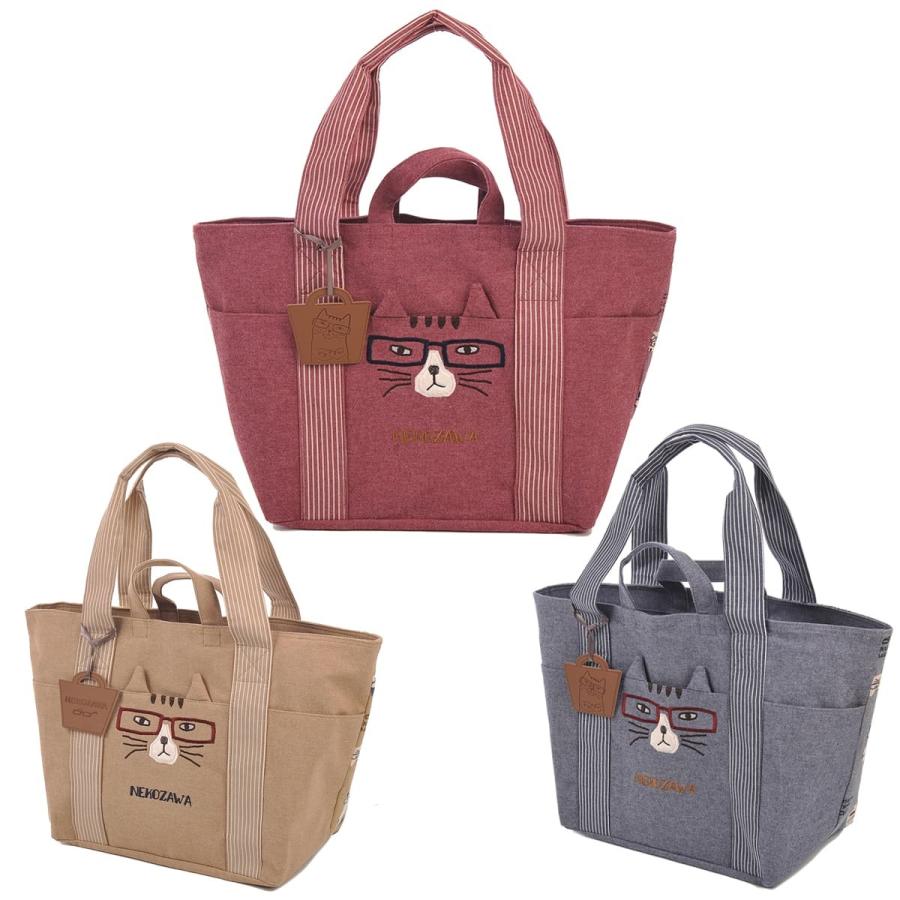 ネコまるけ マルシェトートバック 21 3019 1 Mu 2 Rd アウトレットセール 特集 かわいい ネコザワ クスグルジャパン トートバッグ 3 Nb おしゃれ