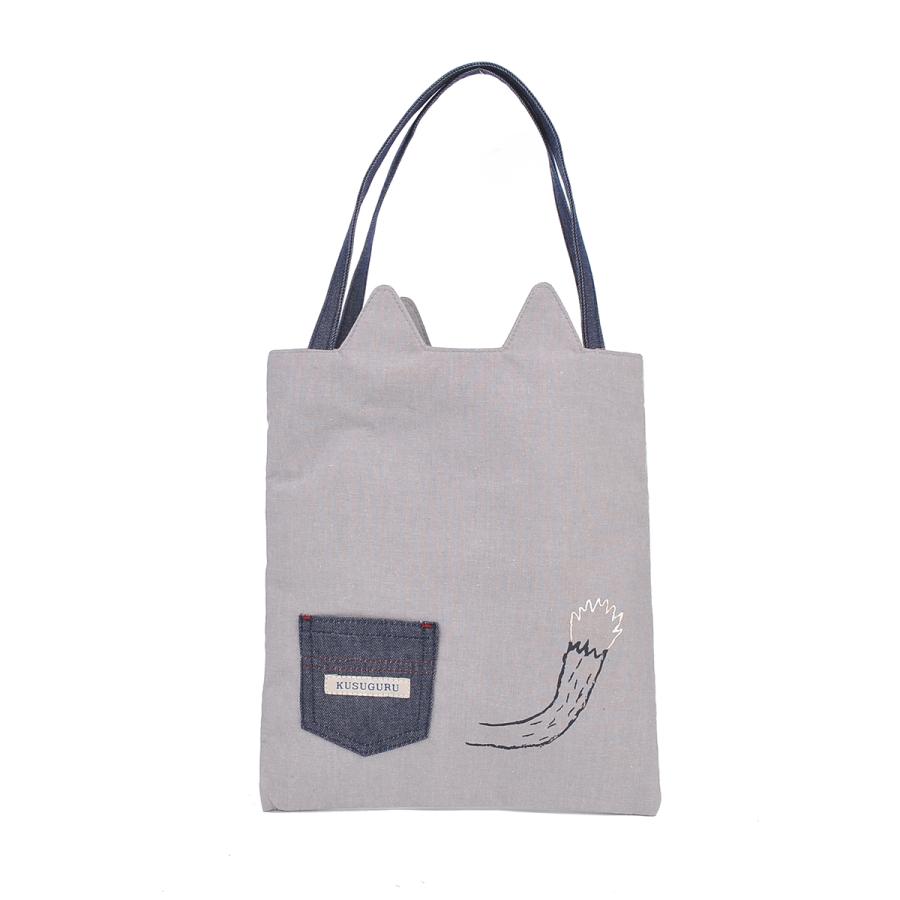 新作 ケッタリンリン 手さげ バッグ 22 5060 日時指定 1 Gn 2 おしゃれ Gr かわいい 手提げバッグ ネコ クスグルジャパン 雑貨