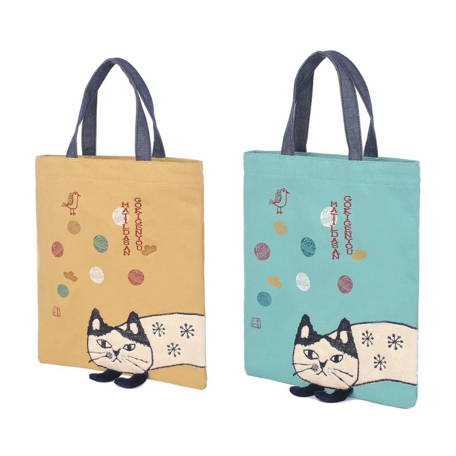 手さげバッグ おしゃれ かわいい ネコ 雑貨 くすぐる 和柄バック てまりマチルダさん柄 手提げバック 22 5151 1 Cl 2 Gr クスグルジャパン Suxel Import Store 通販 Yahoo ショッピング