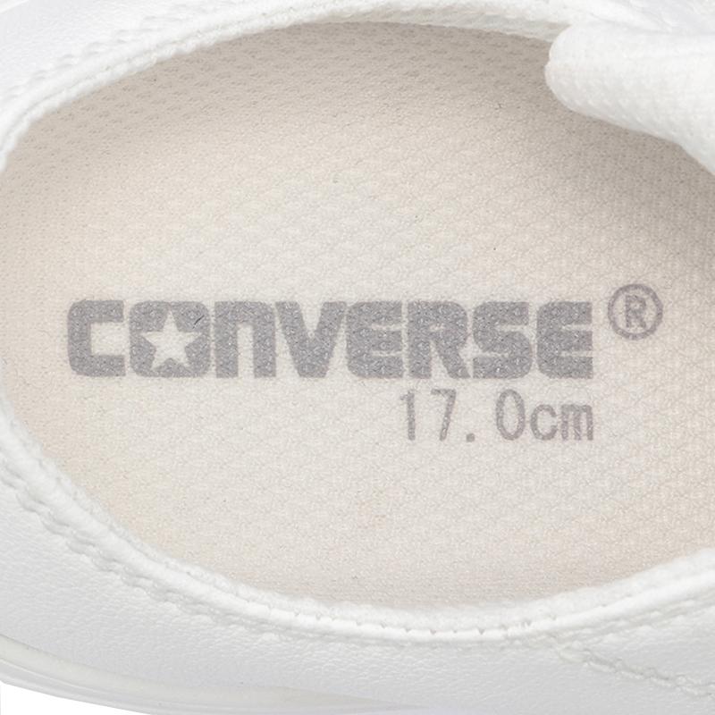 コンバース Converse キッズ チャイルド オールスター ライト SL V-1 OX 15-21cm 汚れをさっとふき取れるお手入れし易いシンセティックレザー｜suxel｜07