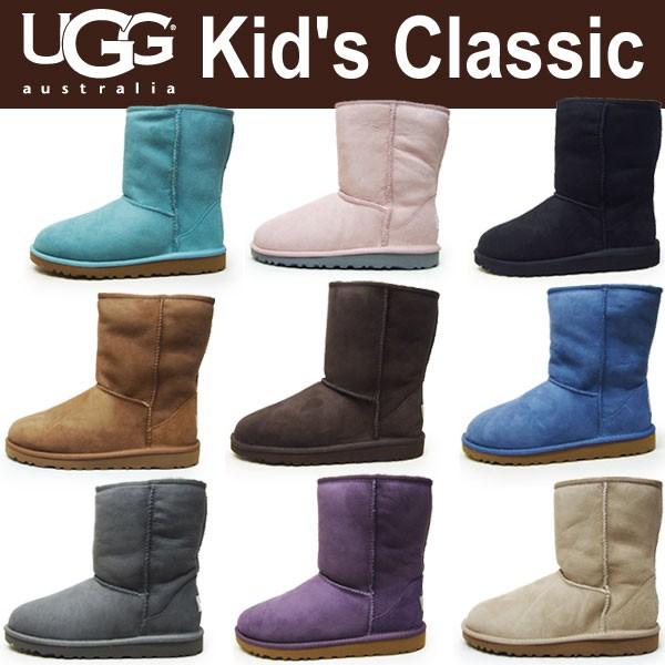 注目の アグ Ugg Australia オーストラリア 海外正規品取扱 ムートンブーツ Classic クラシック キッズ 女の子 格安人気 Bajawinescabo Com