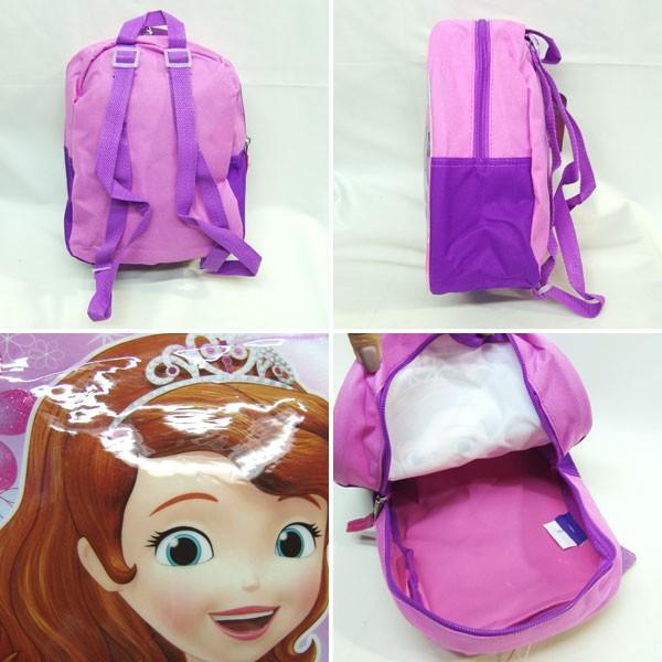 ちいさなプリンセス ソフィア Sofia The First リュックサック ミニバックパック キッズ 女の子 幅 5cm 高さ25 5cm マチ10cm 管理 1 500 675 Suxel Import Store 通販 Yahoo ショッピング