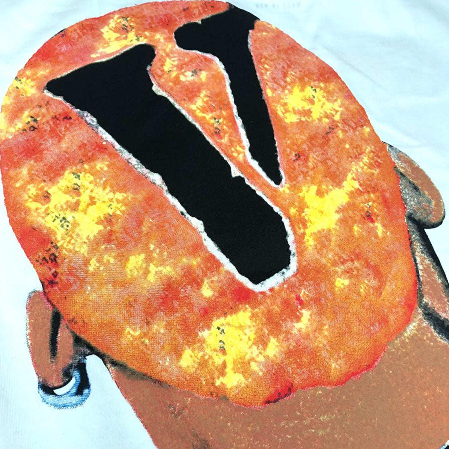 ロッドマン ブランド RODMAN BRAND VLONE コラボ メンズ 半袖 Tシャツ AIRBRUSHTEEWHT RODMAN ロッドマン エアブラシ VLONE  プリント TEE｜suxel｜06