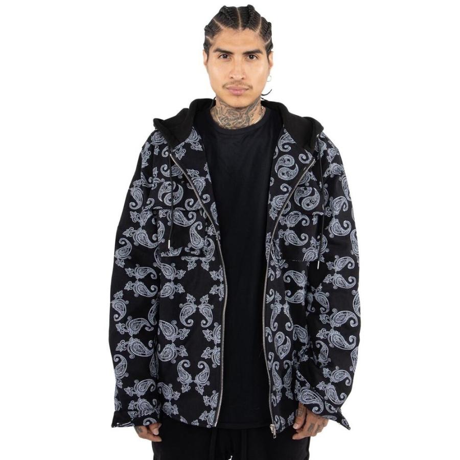 完売 EPTM エピトミ メンズ HOOD JACKET EP9802 PAISLEY ペイズリー