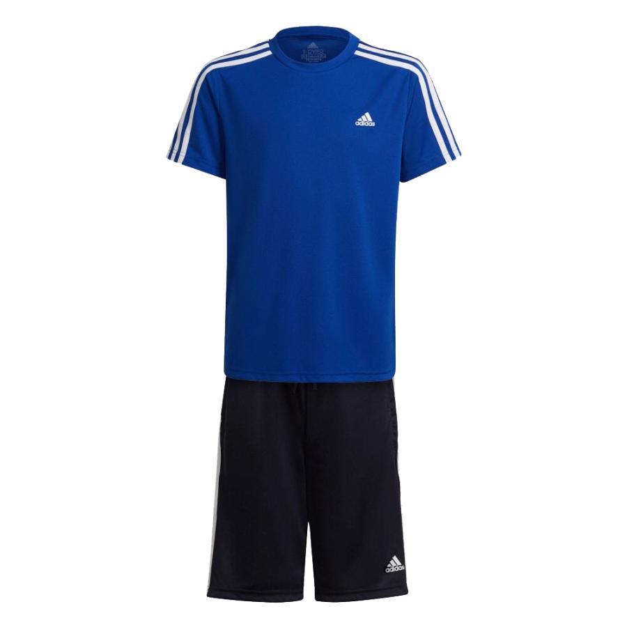 アディダス Adidas キッズ デザインド トゥ ムーブ 半袖tシャツ ショーツセット 子供 100 160cm プロ選手のようなスタイルの夏用 セットアップ He9343 Suxel Import Store 通販 Yahoo ショッピング