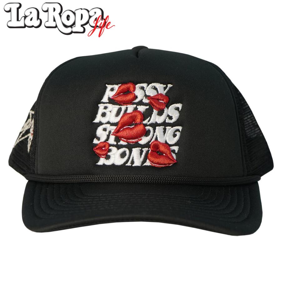 LAROPA ラロパ メンズ PBSBHAT BLACK メッシュ キャップ アジャスタ
