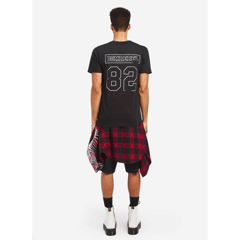 ドムレーベル DOMREBEL メンズ PLAYER BOX T-SHIRT 半袖 Tシャツ