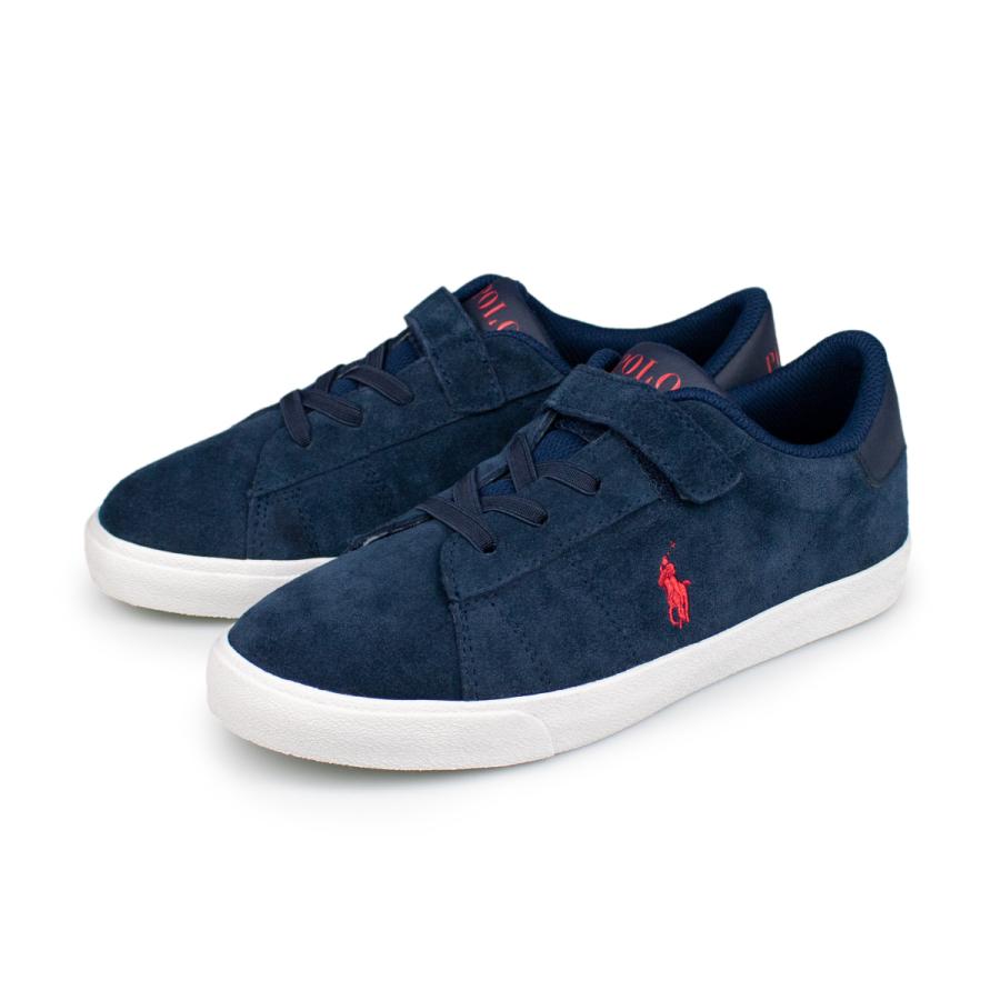 ポロラルフローレン Polo By Ralph Lauren キッズ スニーカー Pierce Ii Ps ピアスiips ネイビー レッド 実寸17 cm Rfch Suxel Import Store 通販 Yahoo ショッピング
