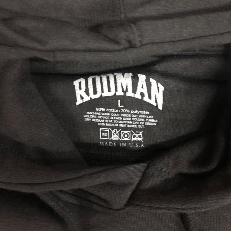 ロッドマン ブランド RODMAN BRAND メンズ パーカー THEWORMHOODYBLK