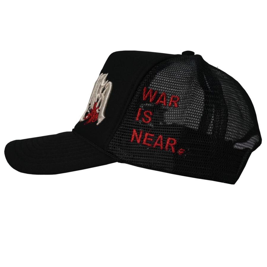 LAROPA ラロパ メンズ WIN HAT BLACK メッシュ キャップ アジャスタ