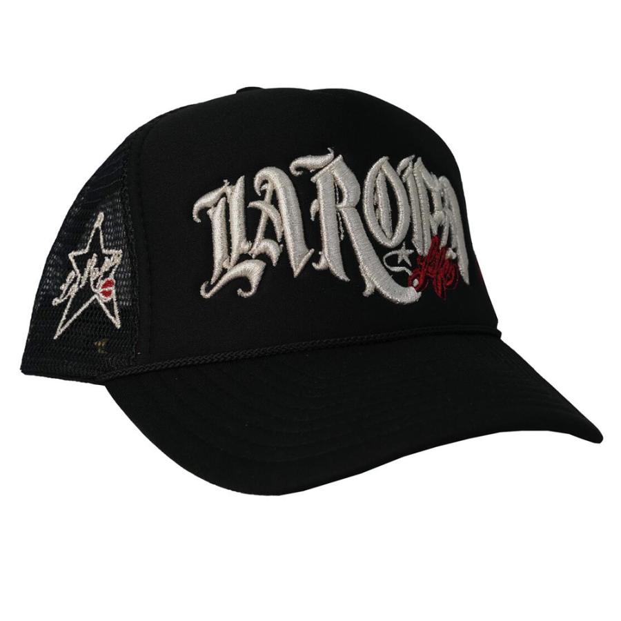 LAROPA ラロパ メンズ WIN HAT BLACK メッシュ キャップ