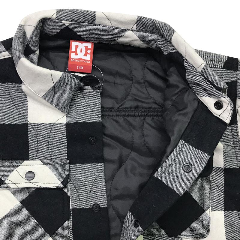 DC SHOES ディーシー Shoes キッズ ジュニア 長袖 キルト チェック