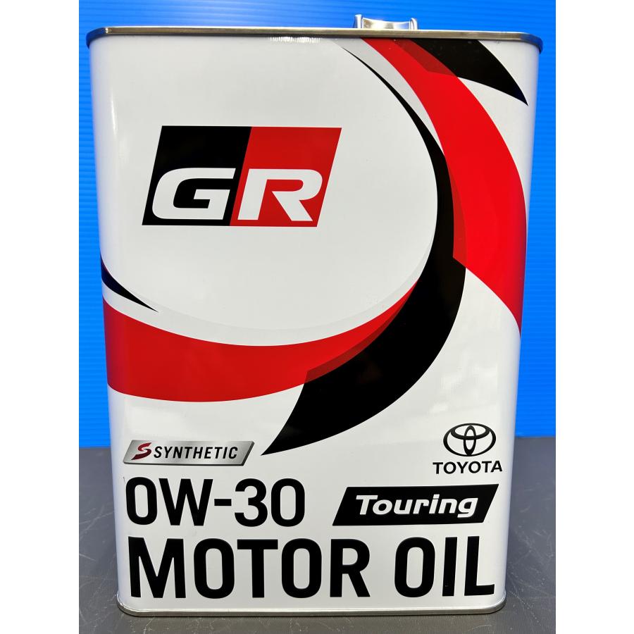 トヨタ純正　GR エンジンオイル　ツーリング　0w30 4L缶　新品未使用品 GR オイル Touring 0w30 4L缶 : スヤマ岡崎ヤフー店 - 通販 - Yahoo
