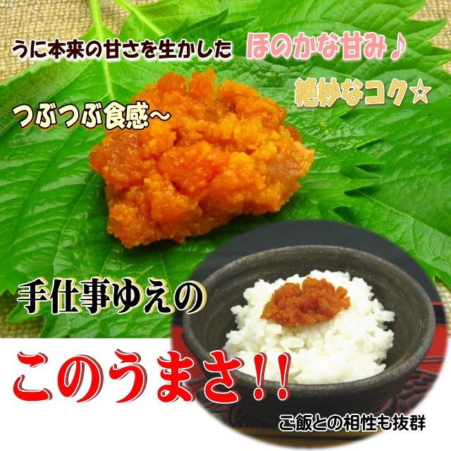 送料無料-島根県 隠岐の特選粒うに 2本セット ご自宅用につき箱なし