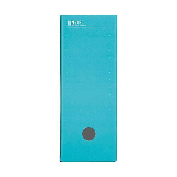 Suyell LIZ(まとめ) コクヨ 1セット(10冊) ネイビー A4-NELF-DB 背幅102mm ファイルボックス(NEOS)A4ヨコ 〔× 10セット〕 ファイル、ケース