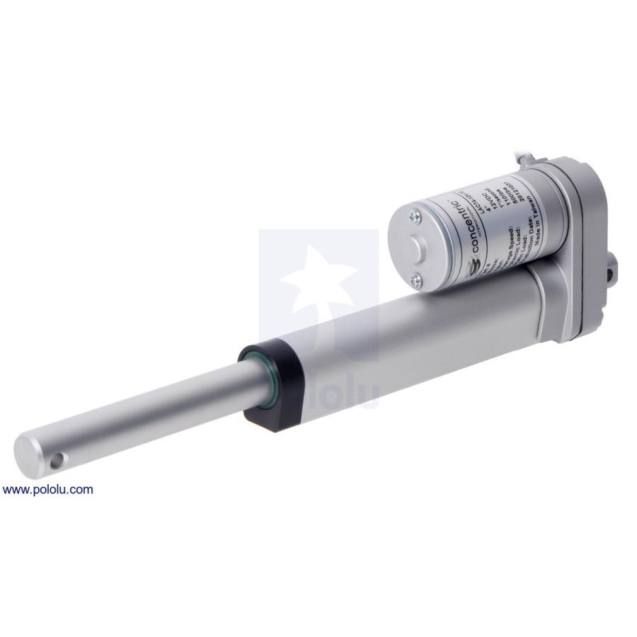 Glideforce Lact10p 12v 05 フィードバック付き軽負荷用リニアアクチュエータ 15kgf 可動域249mm 43 1mm S 12v Pololu 2325 朱雀技研工房ストア 通販 Yahoo ショッピング