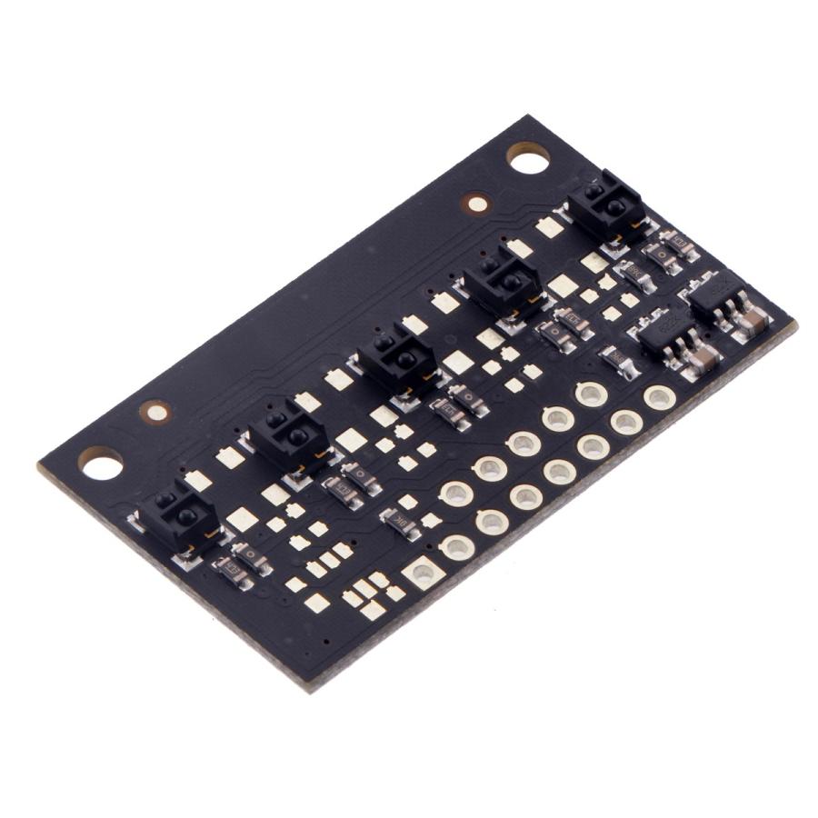 Pololu Qtrx Md 05a 反射型赤外線センサアレイ 5ch 8mmピッチ アナログ出力 低電流 Pololu 4445 朱雀技研工房ストア 通販 Yahoo ショッピング