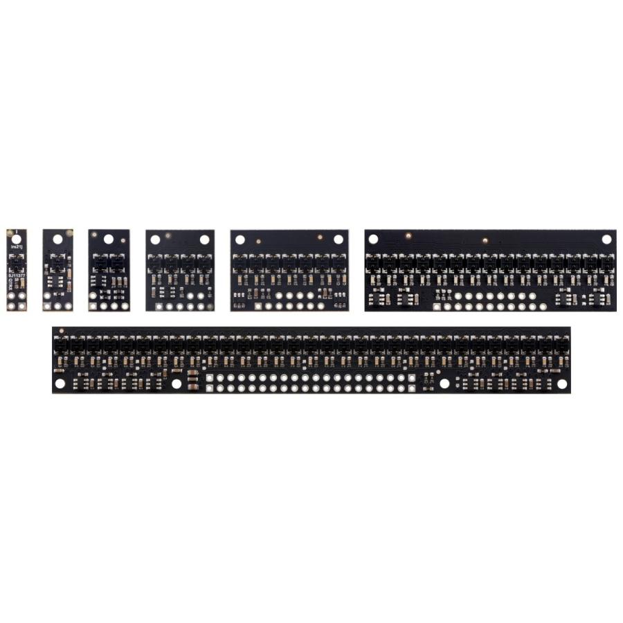 Pololu Qtrx Md 05a 反射型赤外線センサアレイ 5ch 8mmピッチ アナログ出力 低電流 Pololu 4445 朱雀技研工房ストア 通販 Yahoo ショッピング