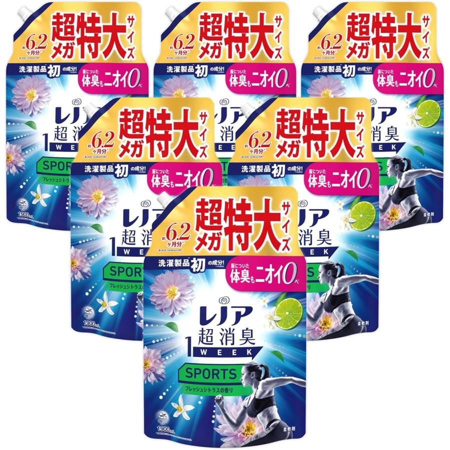 レノア超消臭1WEEK 【限定サイズ】レノア 超消臭1WEEK 柔軟剤 SPORTS