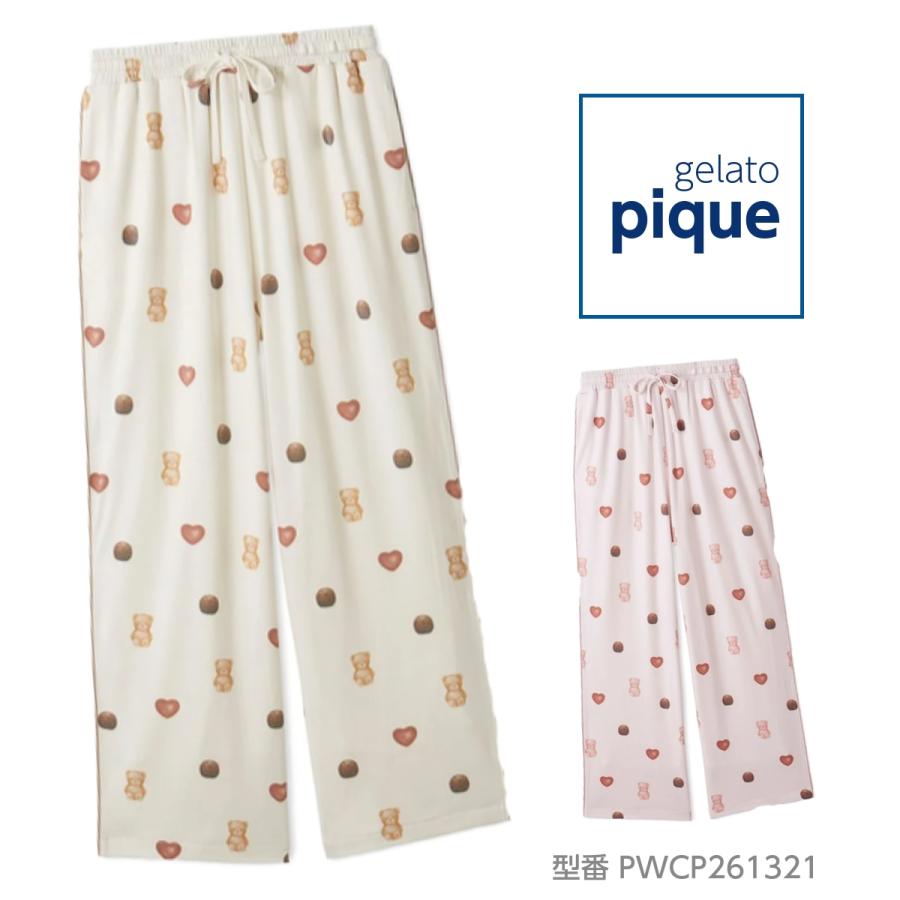 gelato pique（ジェラートピケ） レディース Valentine 総柄ロング