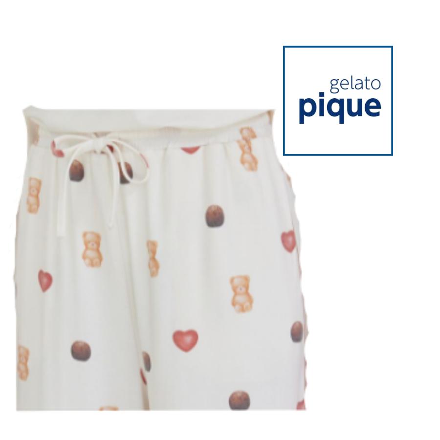 gelato pique（ジェラートピケ） レディース Valentine 総柄ロング