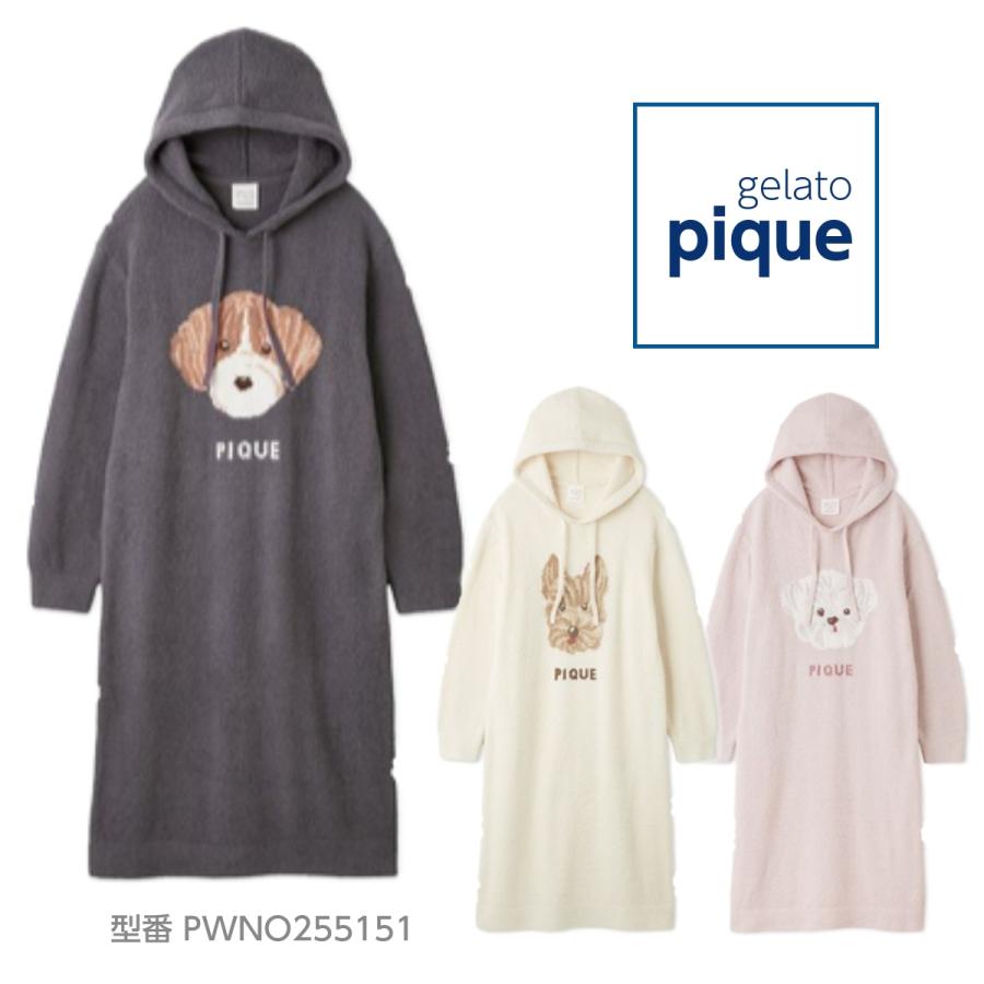 gelato pique（ジェラートピケ） ワンピース レディース メレンゲDOG