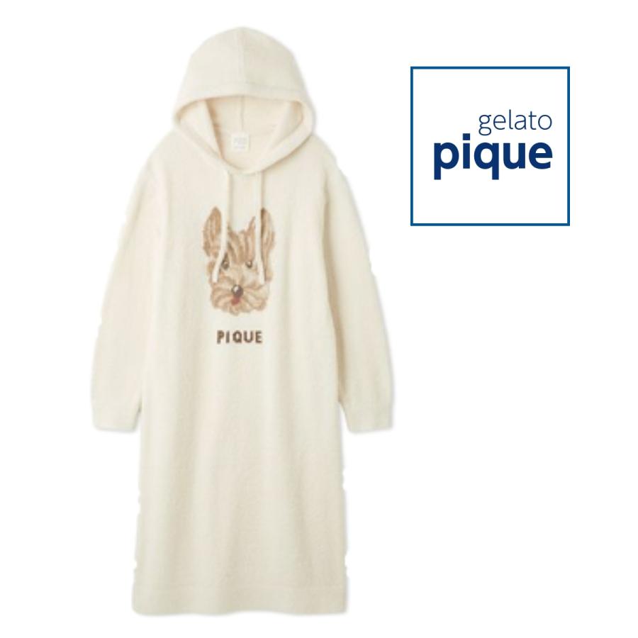 gelato pique（ジェラートピケ） ワンピース レディース メレンゲDOG