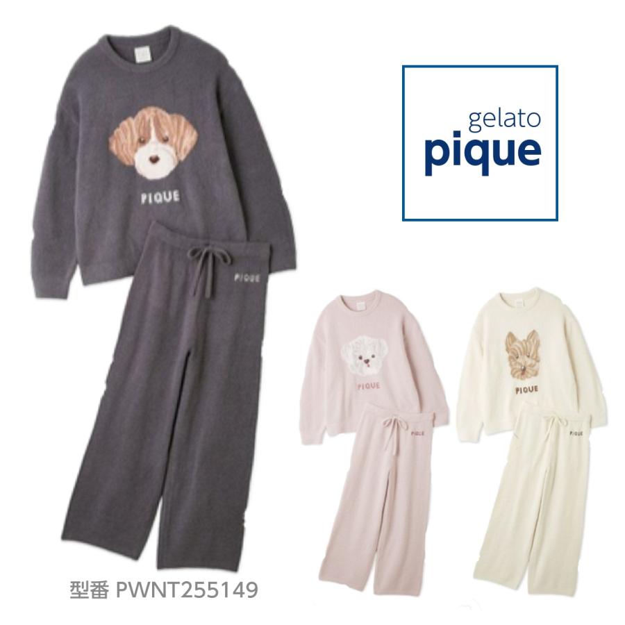 gelato pique（ジェラートピケ） レディース メレンゲDOG ジャガード