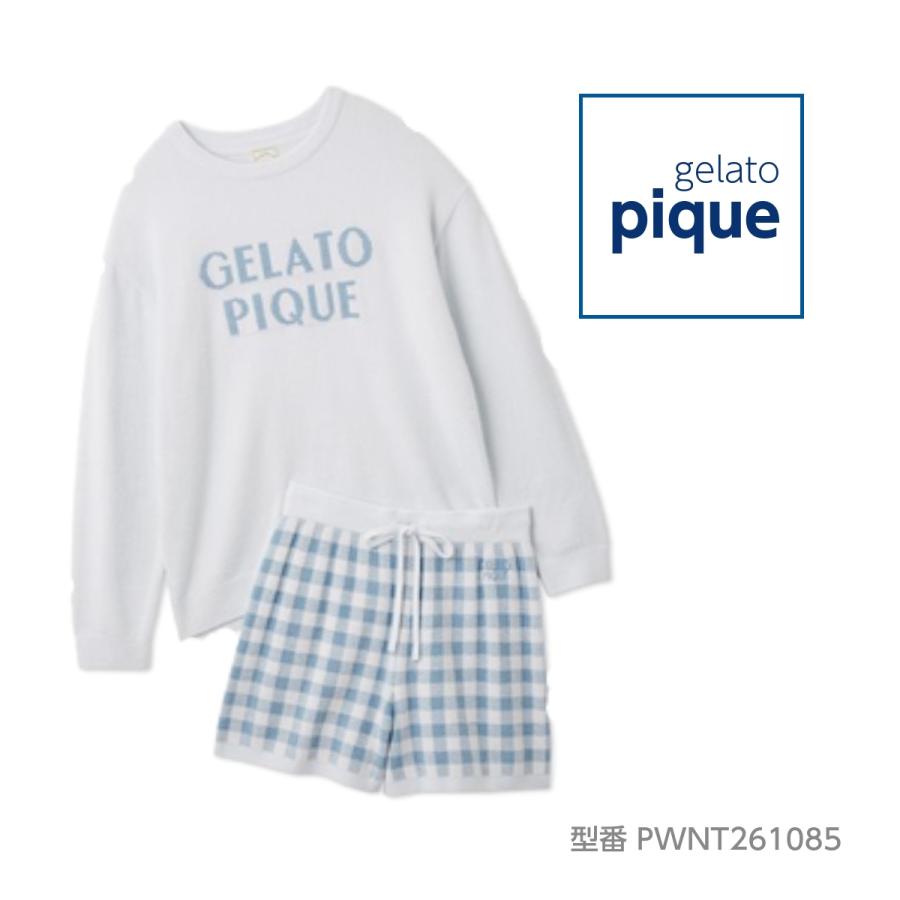 新品未使用　ジェラピケ gelato pique（ジェラートピケ） レディース WhiteDay ロゴプル