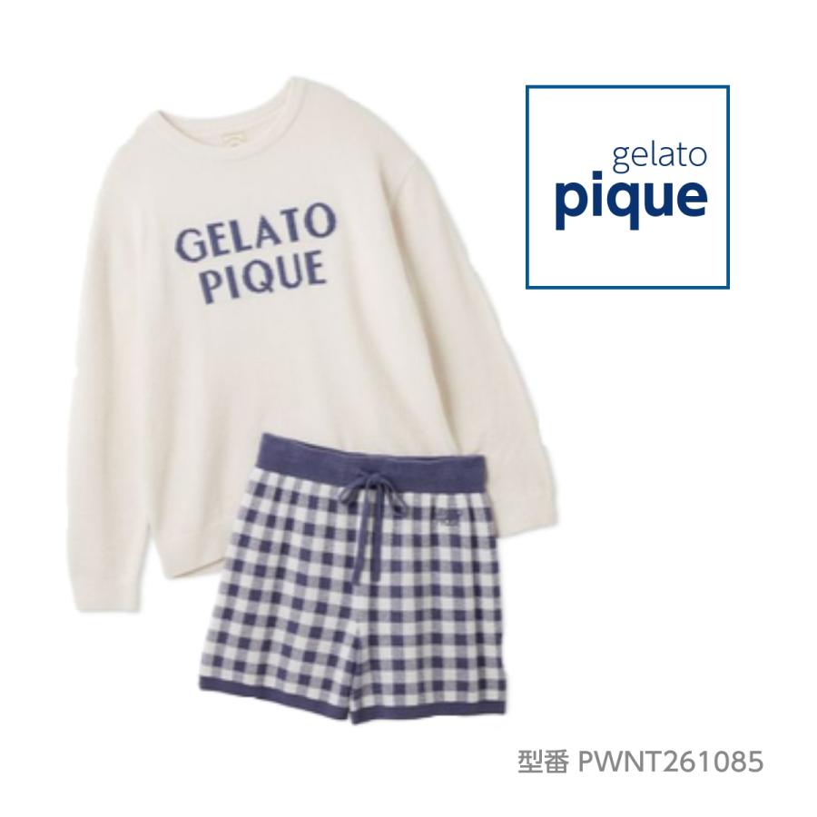 gelato pique（ジェラートピケ） レディース WhiteDay ロゴプル