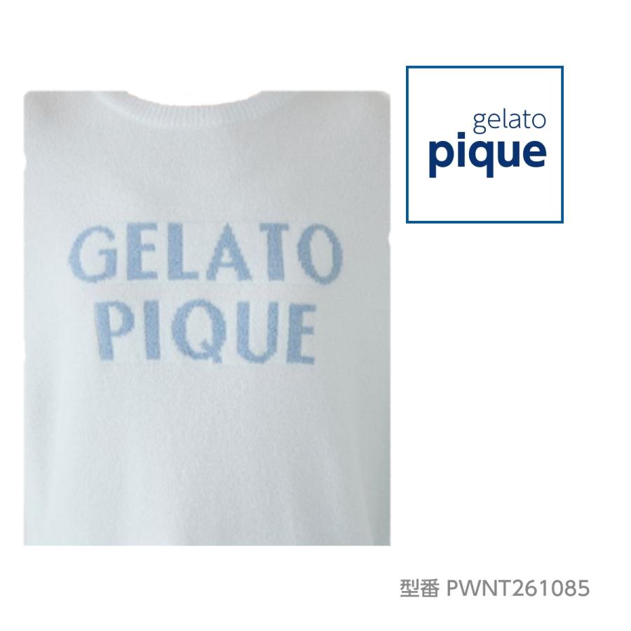 gelato pique ロゴTシャツ&花柄ショートパンツセット　ネイビー ジェラートピケ gelato pique 【ONLINE限定】【接触冷感】サマーベア柄