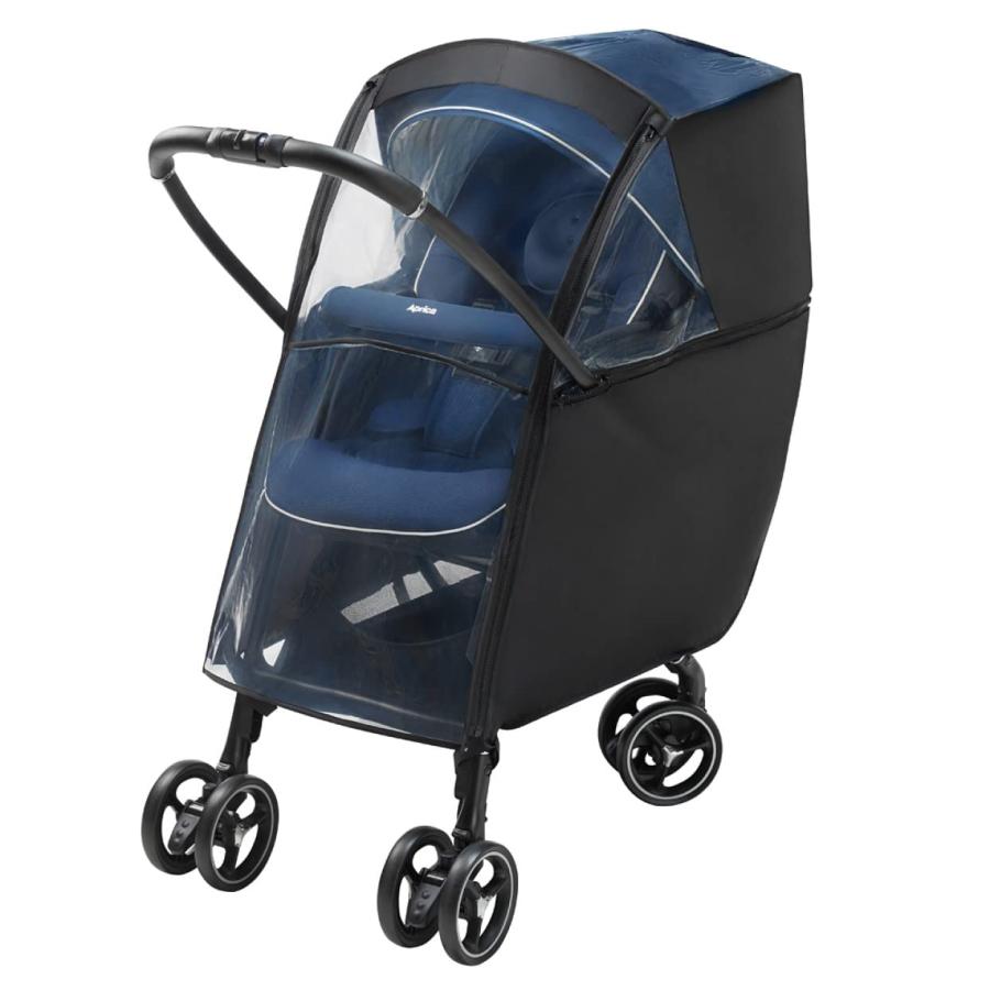【新品同様！】カルーンエアーメッシュ ※レインカバー付 アップリカ Aprica(アップリカ) ベビーカー用レインカバー
