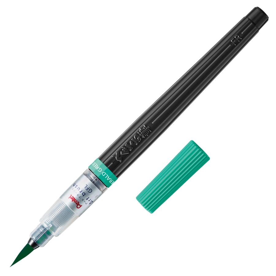 ぺんてる（Pentel） カラー筆ペン アートブラッシュ エメラルド