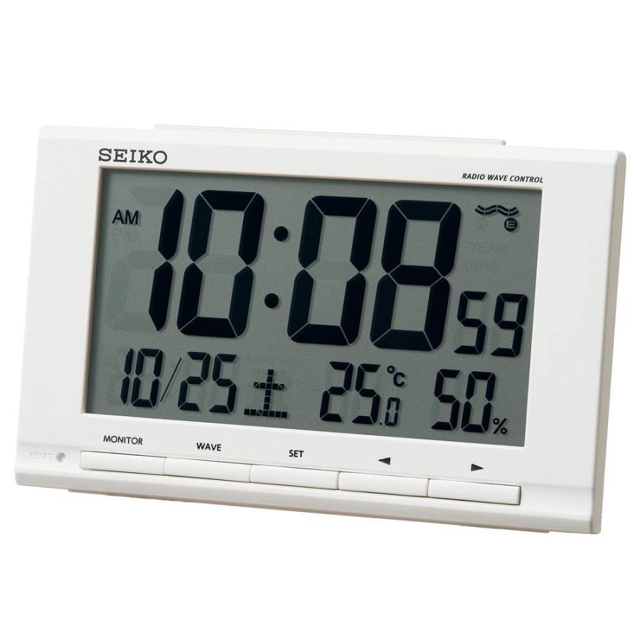 SEIKO（セイコー） 置き時計 目覚まし時計 電波 セイコークロック