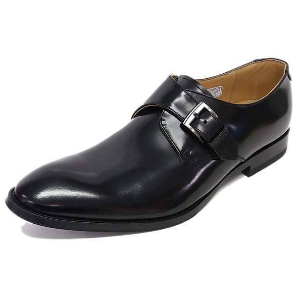 【未使用品】REGAL リーガル シングルモンクストラップ 813R 24.5 REGAL（リーガル） 【正規品】 813R ブラック モンクストラップ