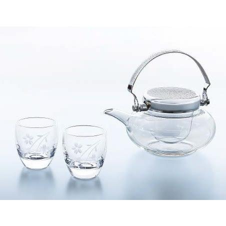 東洋佐々木ガラス 酒器 冷酒の器 ちろりと杯のセット 徳利 おちょこ 酒 