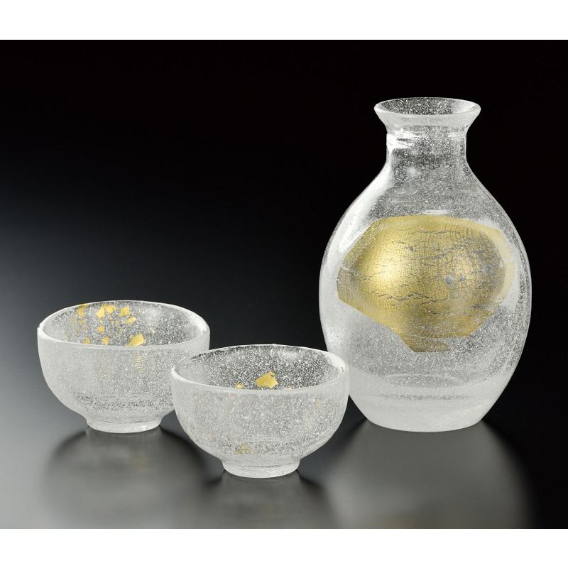 吉谷硝子（YOSHITANI GLASS） 徳利 おちょこ 酒器セット 東京都指定