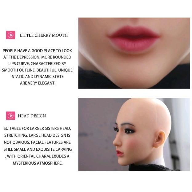 Eyung クリスティーナ 天使の顔 シリコーン 女性マスカレード ハロウィンコスプレ ドラッグクイーン 女装 顔の傷跡を隠す クリスティーナ 天使の顔 シリコーン 女性マスカレード ハロウィンコスプレ ドラッグクイーン 女装 顔の傷跡を隠す