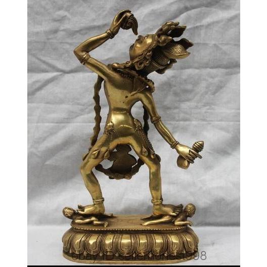 限定素材を使用 金剛瑜伽女 ヴァジュラ・ヨギニ チベット仏教 仏像 【1486605323】(9159円)