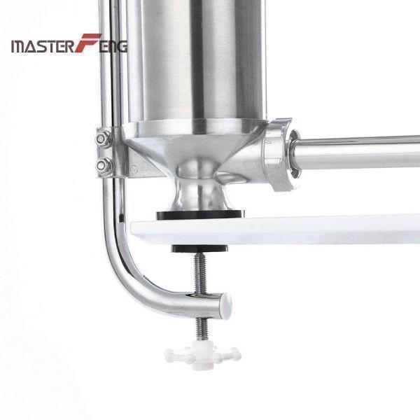 業務用 ソーセージ充填機 ソーセージ製造機 ハム充填機 手動 家庭用にも 容量3kg A1462 業務用 ソーセージ充填機 ソーセージ製造機 ハム充填機 手動 家庭用にも 容量3kg A1462