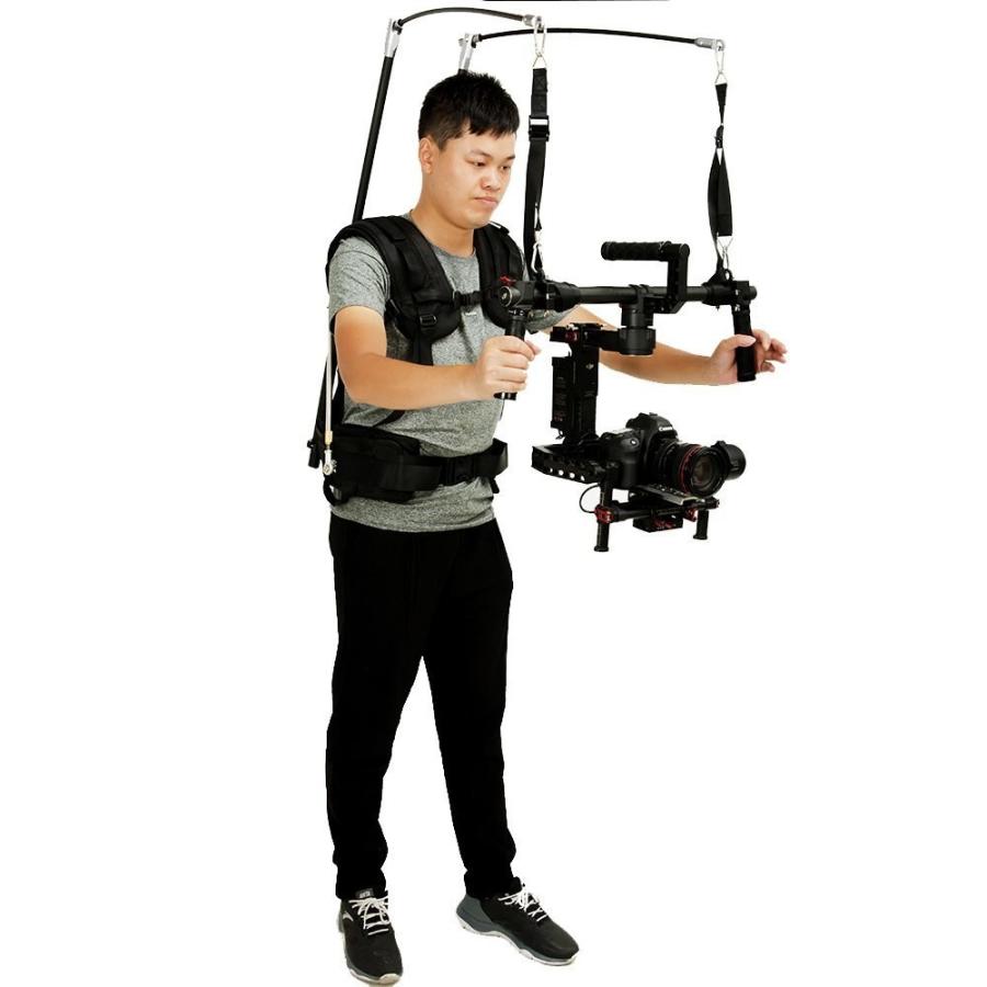 イージーリグ 13kg ビデオベスト dslr DJI Ronin M 3 AXISジンバルスタビライザジャイロスコープ