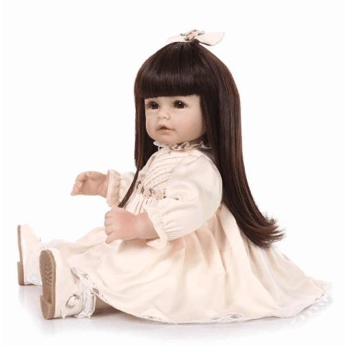 早割クーポン トドラー人形 プリンセスドール リボーンドール 抱き人形 高級ハンドメイド海外ドール かわいい幼児 黒髪ロングヘア ドレス 立てるお人形 涼風市場 通販 Yahoo ショッピング New限定品 Www Doctor Plan Com