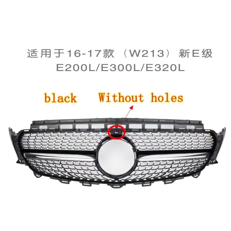 光沢 フロントメッシュグリル フロントグリル メルセデスベンツ Eクラス W213 E200 E300 E250 E320 E350 E43 E450 2016 2017 ABS フロントメッシュグリル フロントグリル メルセデスベンツ Eクラス W213 E200 E300 E250 E320 E350 E43 E450 ABS 光沢 10cm 94in