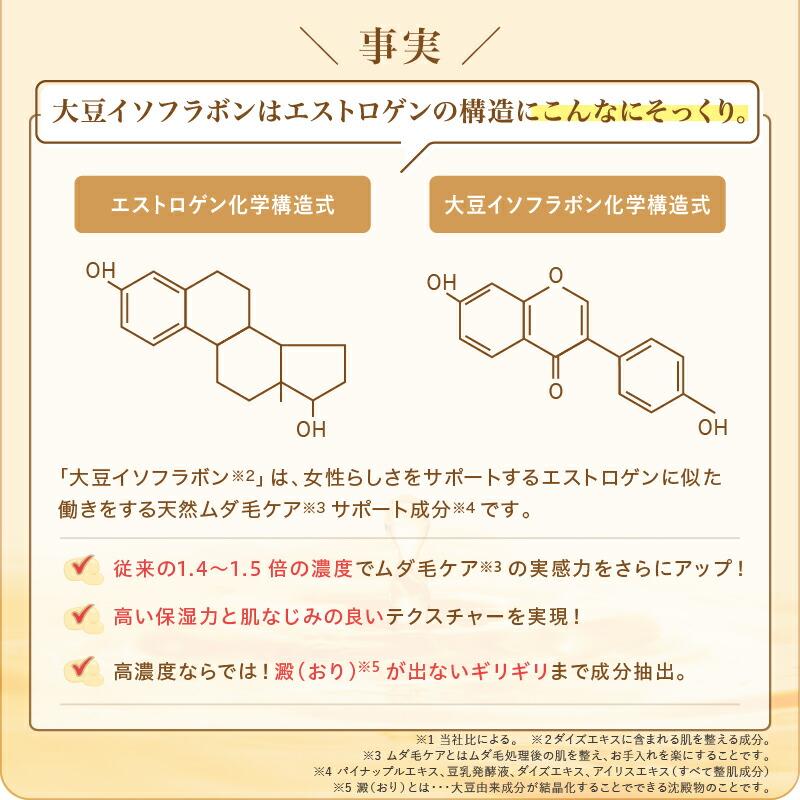パイナップル豆乳シリーズ パイナップル豆乳ローションプレミアム ムダ