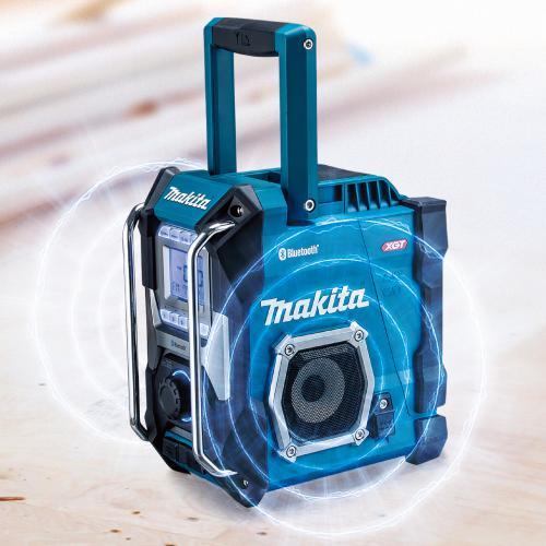 マキタ MAKITA 充電式ラジオ(本体のみ) MR002G 青/黒 ワイドFM マキタ MAKITA 充電式ラジオ(本体のみ) MR002G 青/黒 ワイドFM