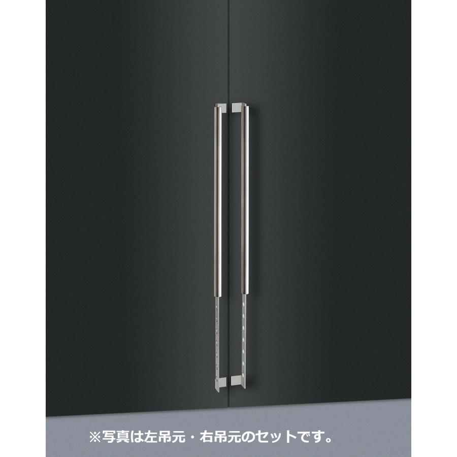 ユニオン（UNION） ドアハンドル T3037-01-024-L/R L1200 ステンレス ヘアライン+ミラー UNION 1セット(内外 ...