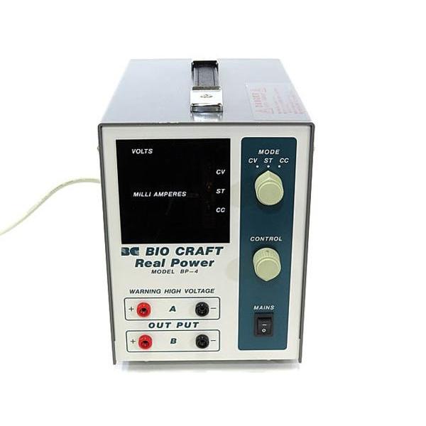 ○電気泳動用電源リアルパワーBP-4/定電圧500V定電流500mA/SDS-PAGE